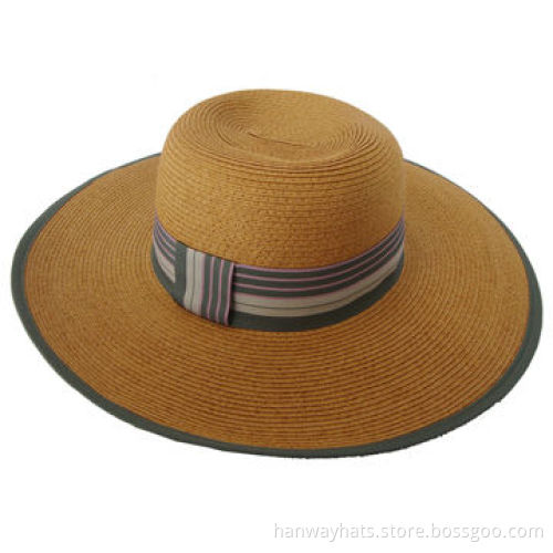 Fashionable Ladies' Straw Hat, Floppy Design